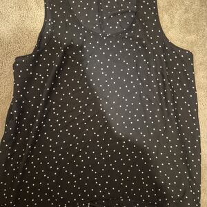 Torrid Black Star Patterned Women's Tank Top Size 4